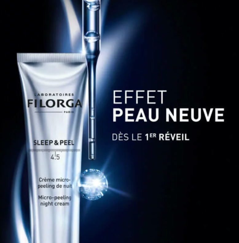 Filorga Sleep Et Peel 4.5 Creme Micro Peeling De Nuit 40ml