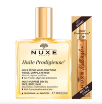 Nuxe Huile Prodigieuse 100ml + Roll On Or 8ml