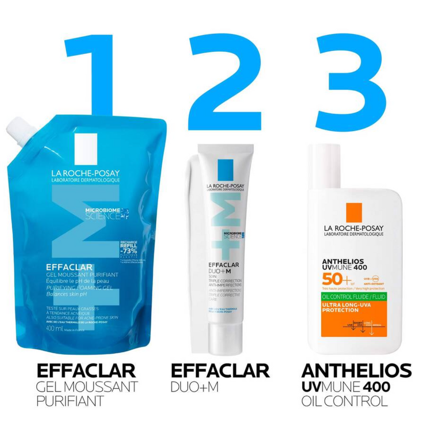 La Roche Posay Effaclar Gel Moussant Recharge Refill 400ml
