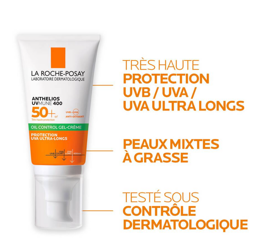 La Roche Posay Anthelios Xl Gel-creme Anti-brillance Spf50+ 50ml