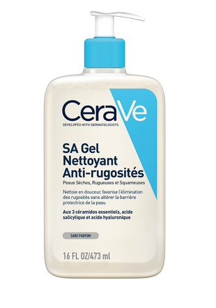 Cerave Sa Gel Nettoyant Anti-rugosites 473ml
