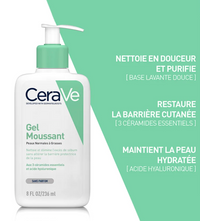 Cerave Gel Moussant Nettoyant Peaux Normales A Grasses 473ml