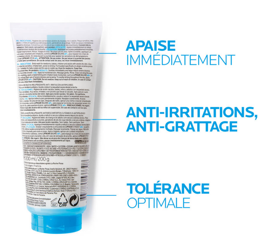 La Roche Posay Lipikar Syndet Ap+ 200ml