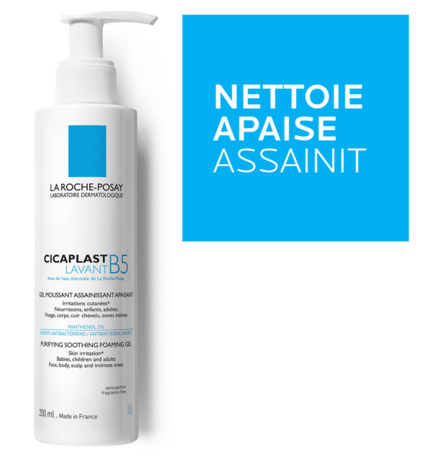 La Roche Posay Cicaplast Lavant B5 Gel Moussant Assainissant Apaisant 200ml