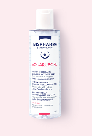 Isispharma Aquaruboril Solution Micellaire Demaquillante Apaisante 250ml