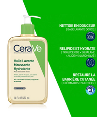 Cerave Huile Lavante Moussante Hydratante 473ml