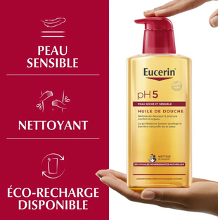 Eucerin Ph5 Huile De Douche Peau Sensible 400ml