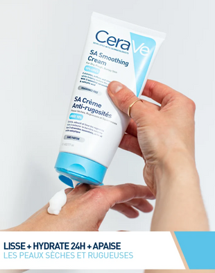 Cerave Sa Creme Anti-rugosites Peau Seche Et Squameuse 177g