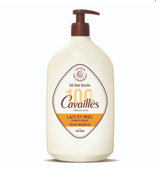 Roge Cavailles Gel Bain Et Douche Surgras Actif Lait Et Miel 400ml