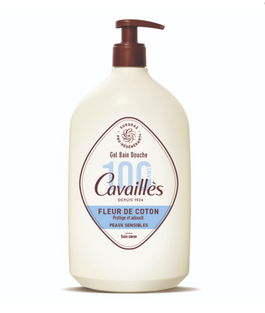 Roge Cavailles Gel Surgras Bain Douche Fleur De Coton 400ml