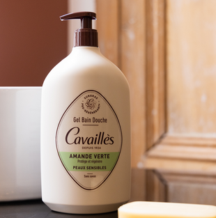 Roge Cavailles Gel Bain Et Douche Surgras Actif Amande Verte 400ml