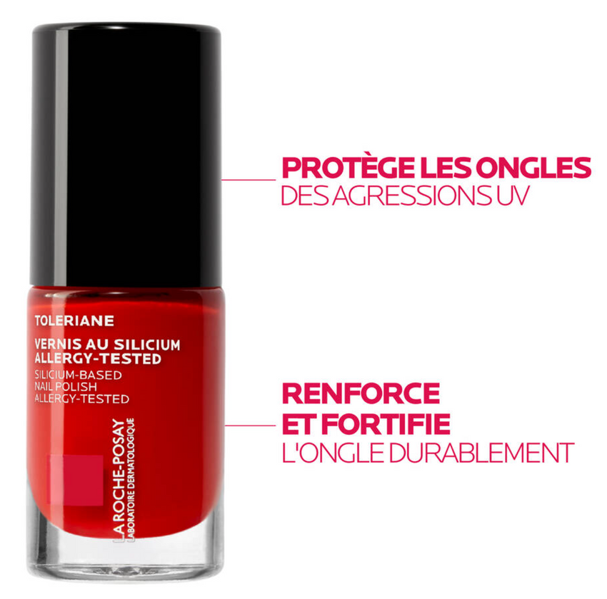 La Roche Posay Silicium Vernis A Ongles Fortifiant Protecteur Rouge Parfait Numero 24