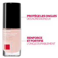La Roche Posay Silicium Vernis A Ongles Fortifiant Protecteur Rose Numero 02