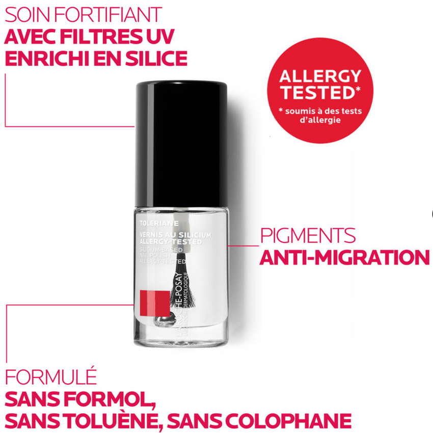 La Roche Posay Silicium Vernis A Ongles Fortifiant Protecteur Top Coat Numero 00