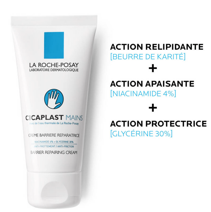 La Roche Posay Cicaplast Mains Crème Barrière Réparatrice 50ml