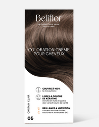 Beliflor Coloration Crème Numero 05 Chatain Clair 120ml