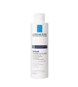 La Roche Posay Kerium Shampooing-gel Anti-pelliculaire Pellicules Grasses 200ml