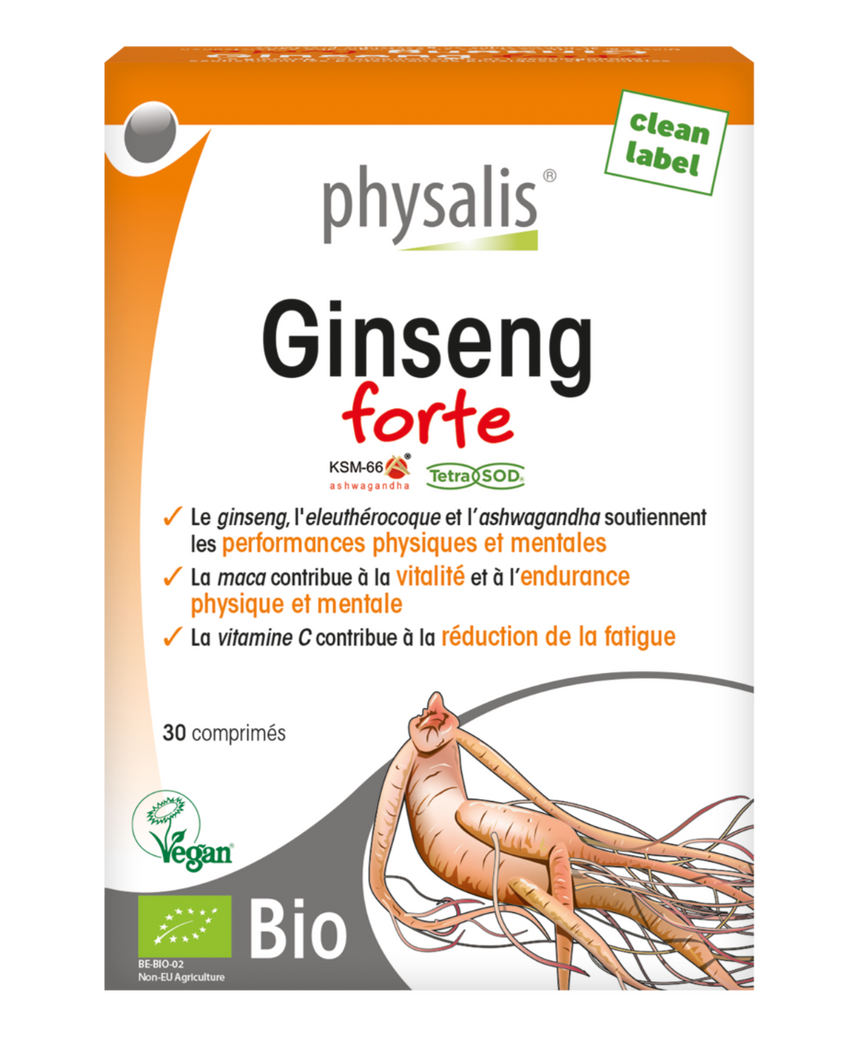 Physalis Ginseng Forte Boite De 30 Comprimes