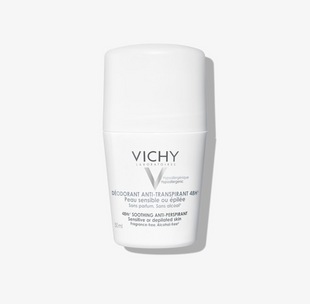 Vichy Deodorant Anti-transpirant 48h Peaux Sensibles Ou Epilees Roll-on 50ml