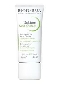 Bioderma Sebium Mat Control Soin Hydratant Anti-brillance 30ml