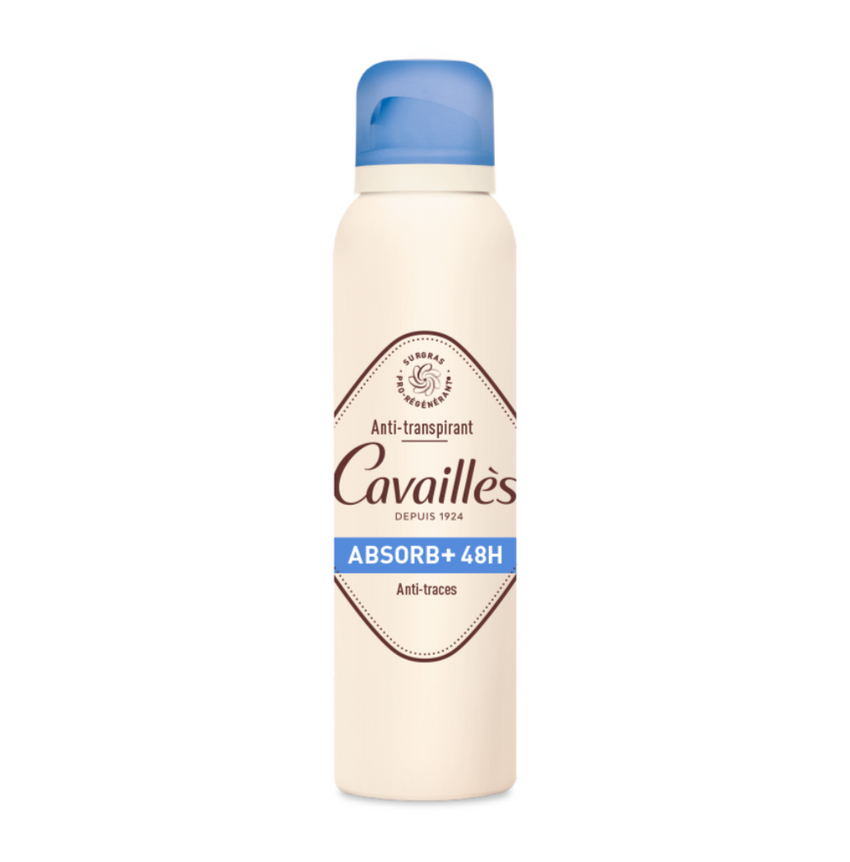Rogé Cavailles Deodorant Absorb+ 48h Spray Anti-traces 150ml