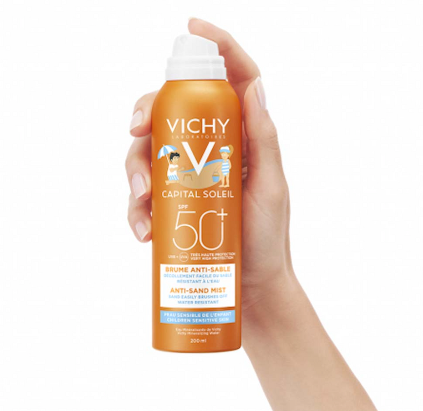 Vichy Ideal Soleil Spf50+ Brume Anti-sable Enfants 50ml