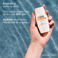 Isdin Fotoultra 100 Invisible Active Unify 50+spf Corrige Transparent 50ml