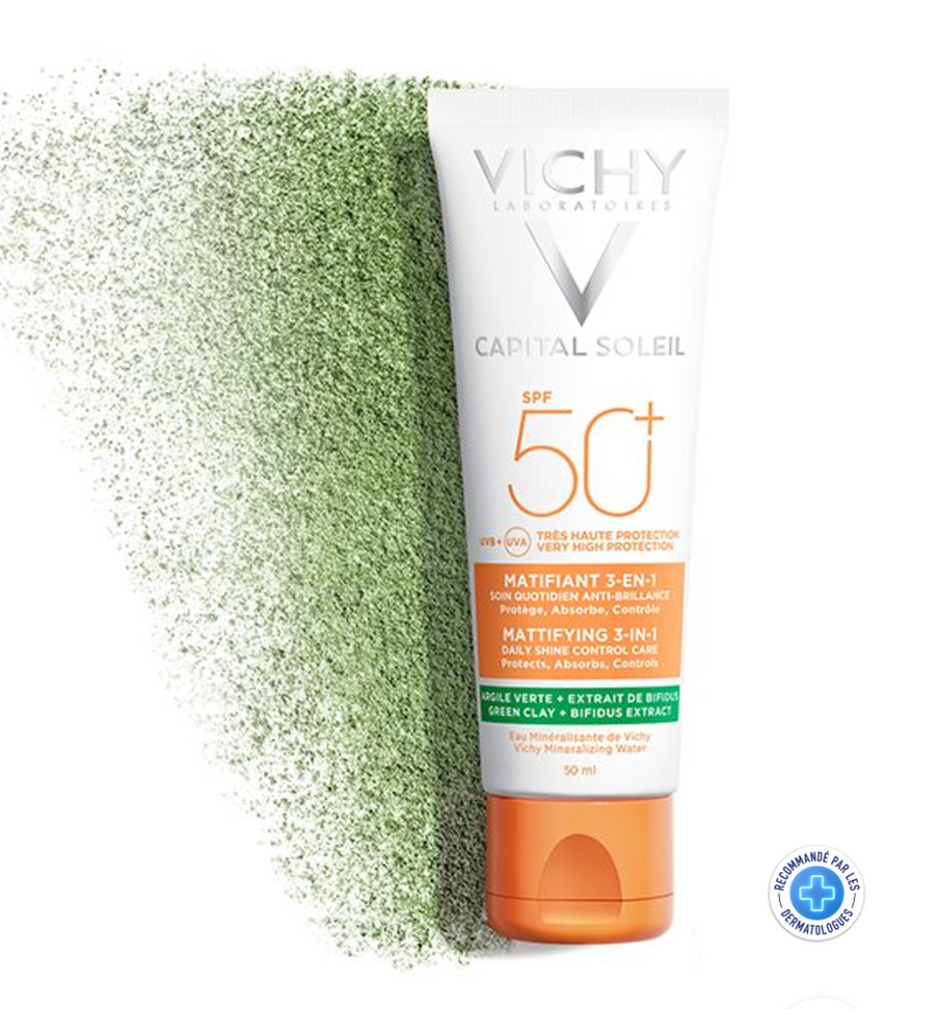 Vichy Capital Soleil Matifiant 3en1 Spf50+ 50ml