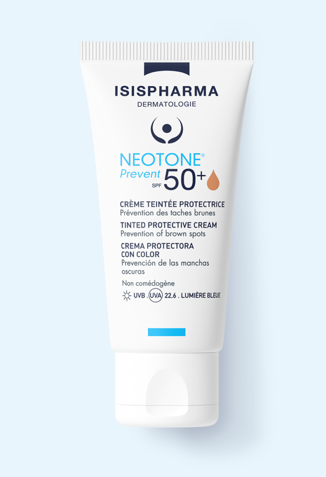 Isispharma Neotone Prevent SPF 50+ Crème teintée protectrice 30ml