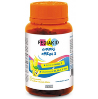 PEDIAKID Gommes Oméga 3 60 GOMMES