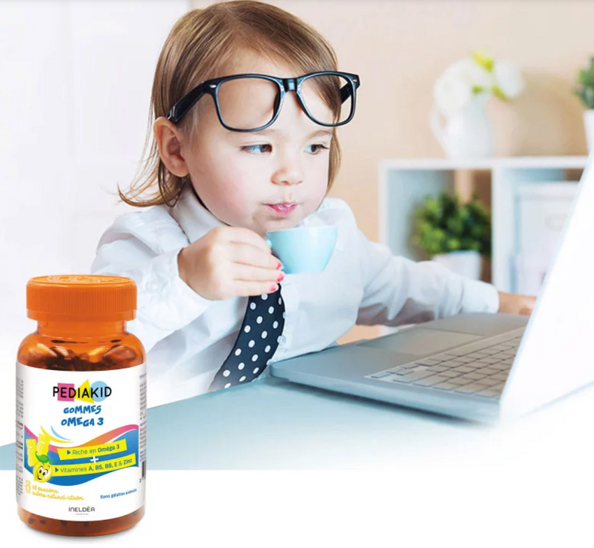 PEDIAKID Gommes Oméga 3 60 GOMMES