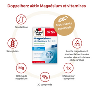 Doppelherz aktiv Magnésium et vitamines