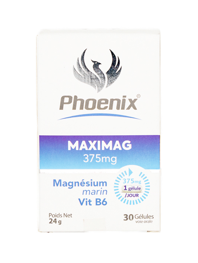 Phoenix Maximag 375mg Boite De 30 Gelules